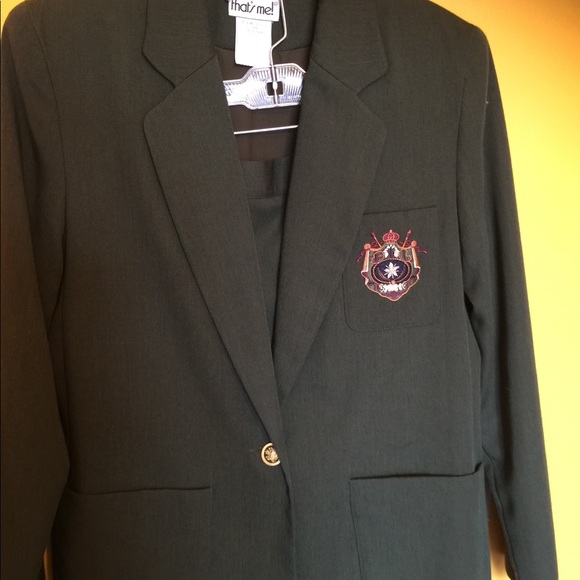 Green coat and skirt set - Picture 4 of 6